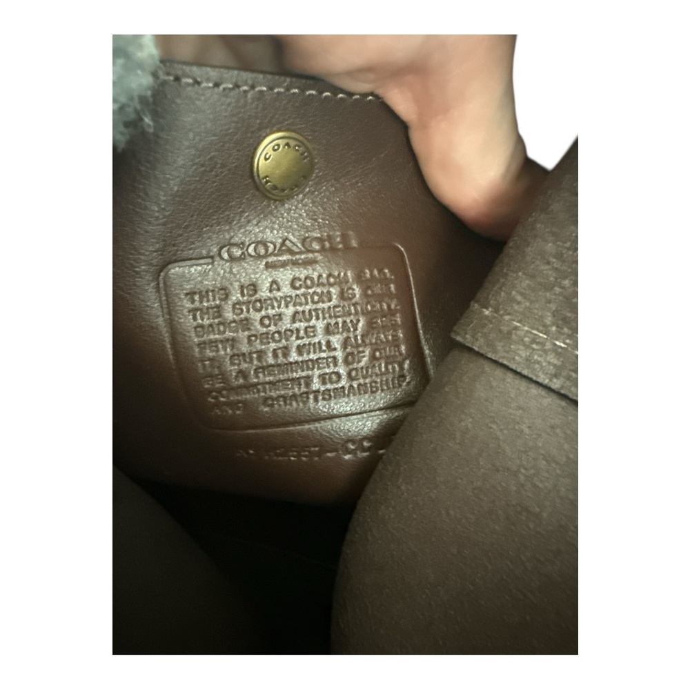 Coach Brooklyn 34 Shoulder Bag in Maple - Picture 11 of 11